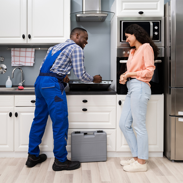 how long does it typically take to complete cooktop repair services in Garrattsville